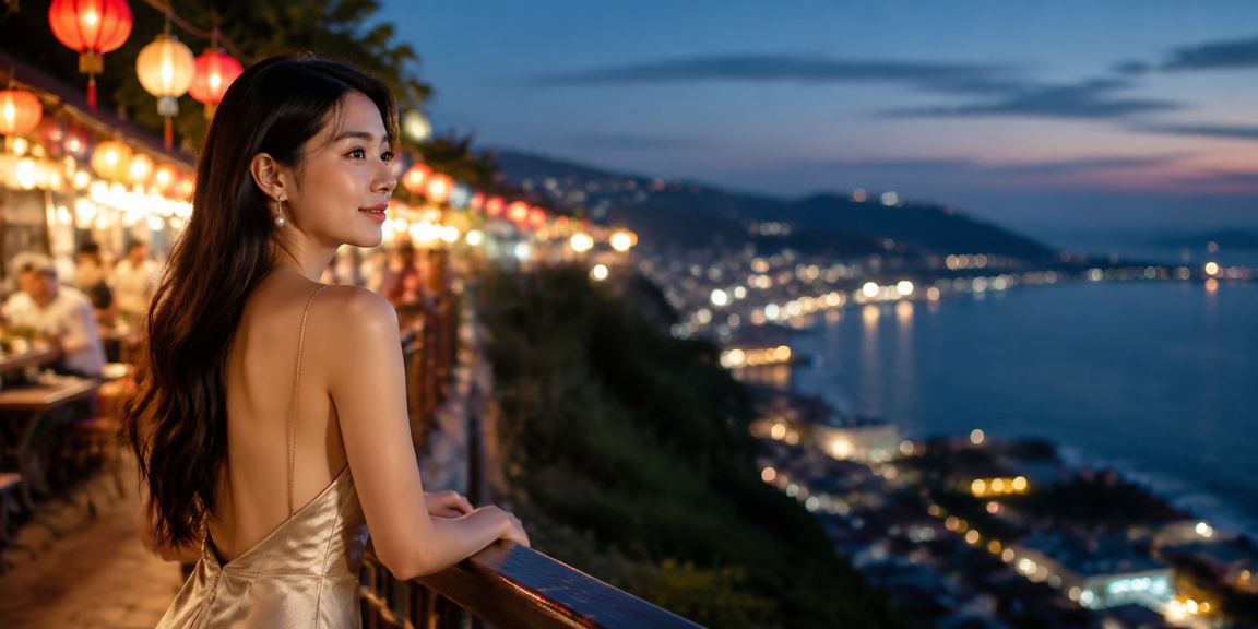 Người dùng nhận thưởng tại chợ đêm đảo Côn Đảo – khung cảnh đặc trưng