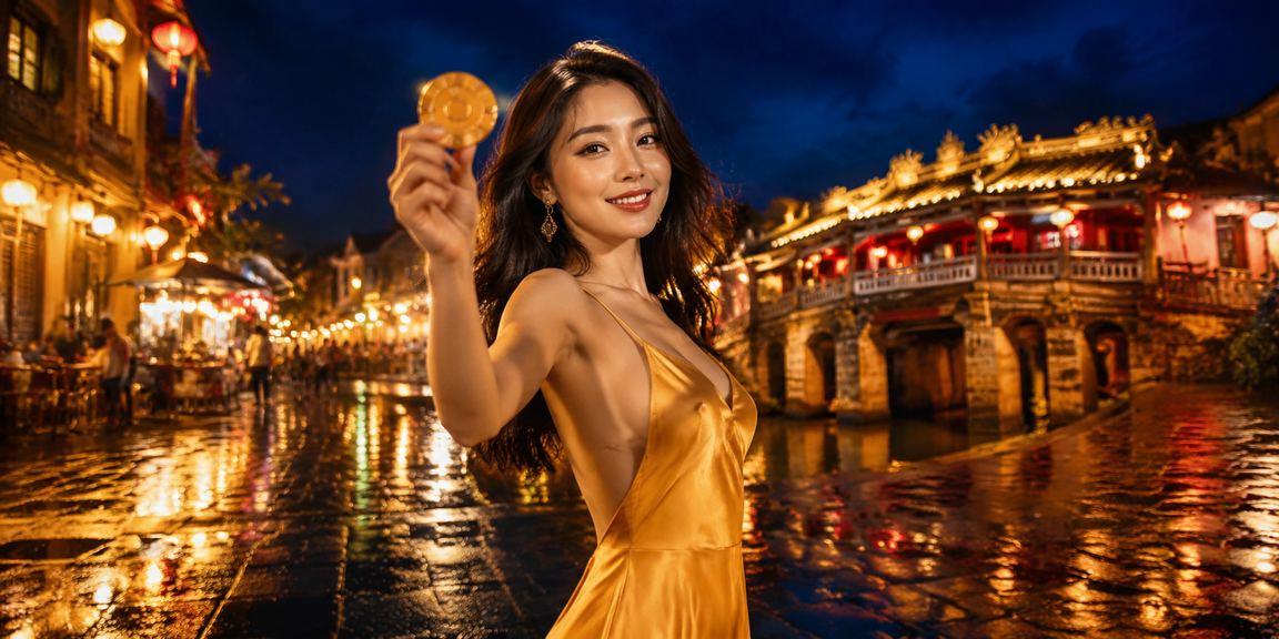 Người chơi jackpot tại chợ đêm Hội An – không khí lễ hội rực rỡ